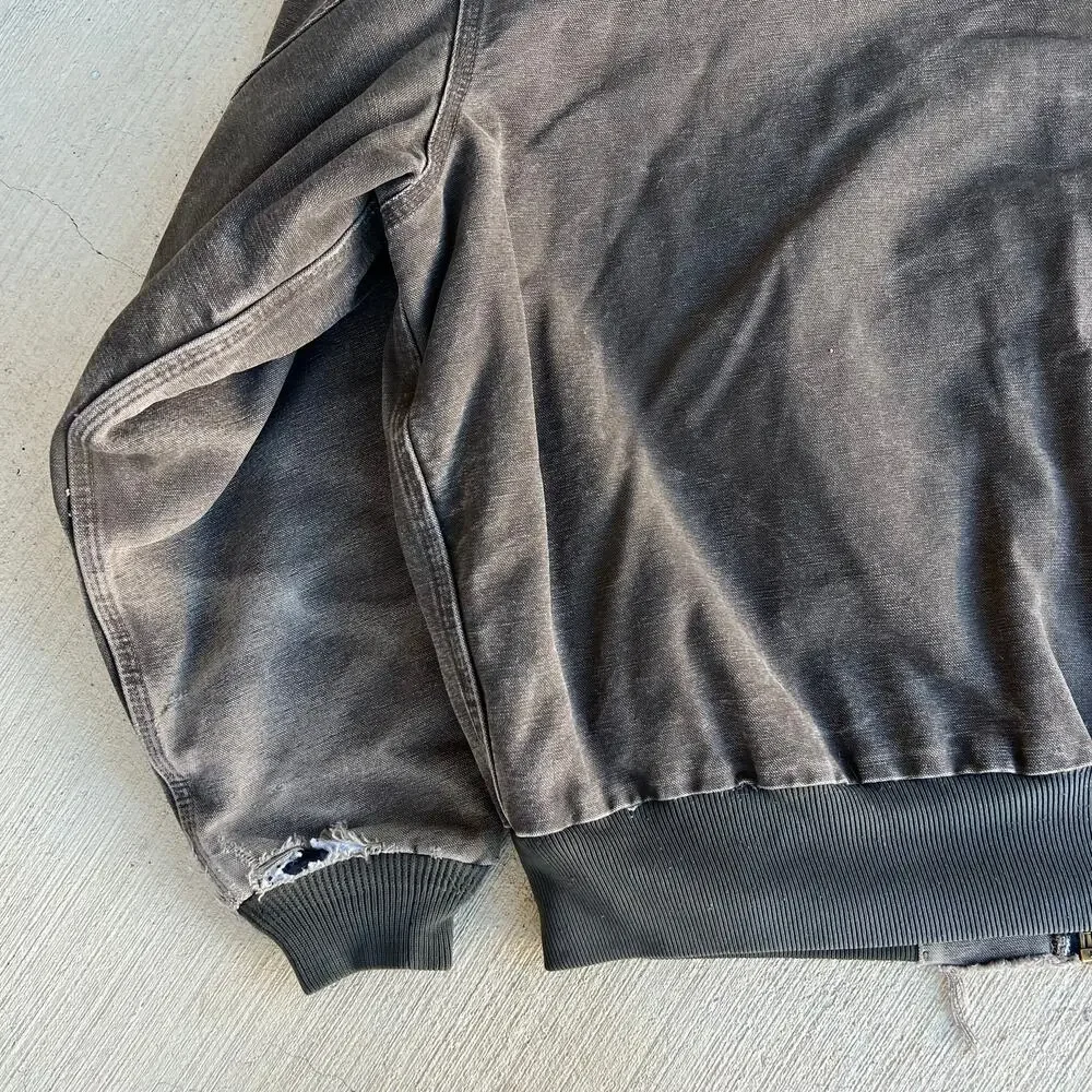 Carhartt J06 TMB brown hooded work wear jacket